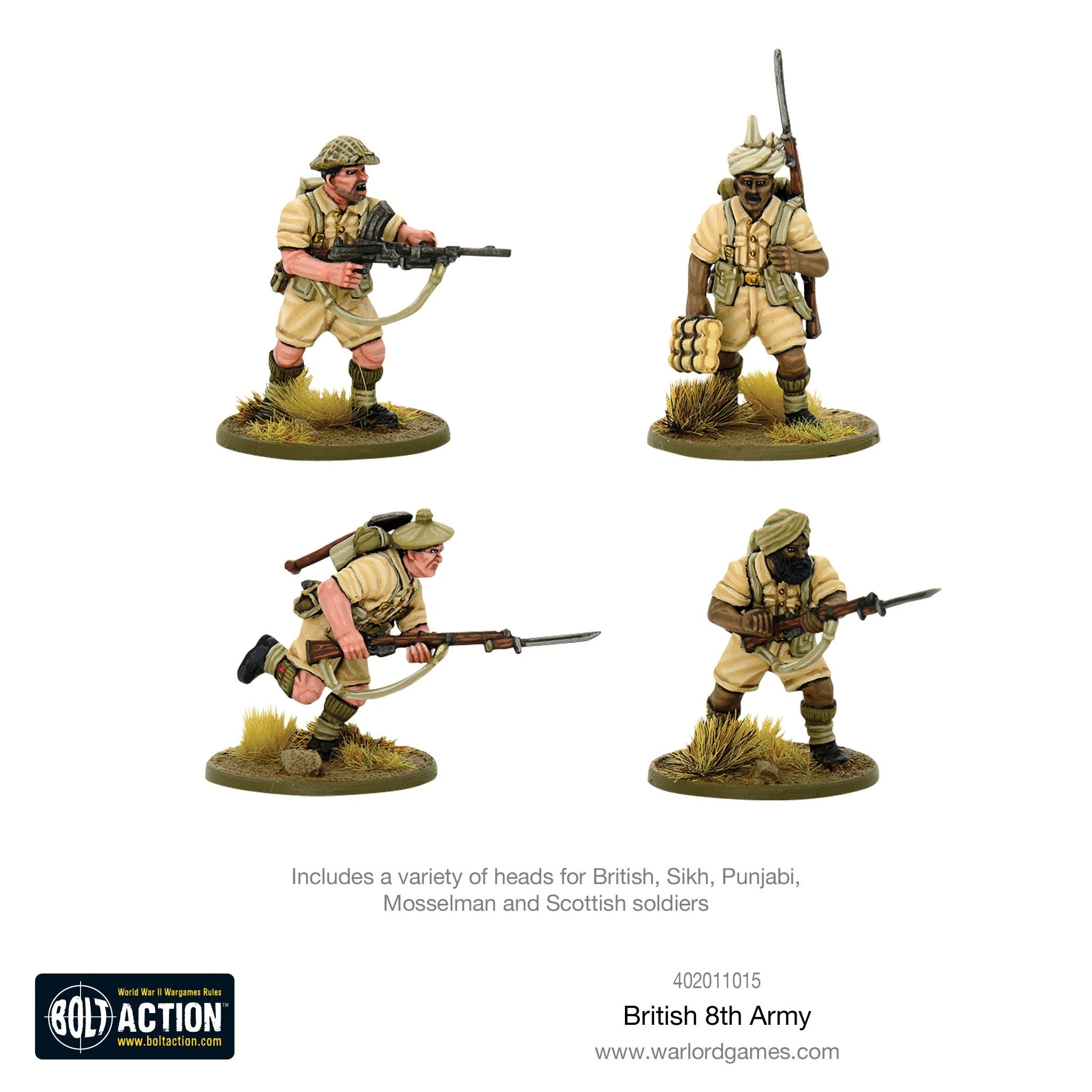 British 8th Army Platoon
