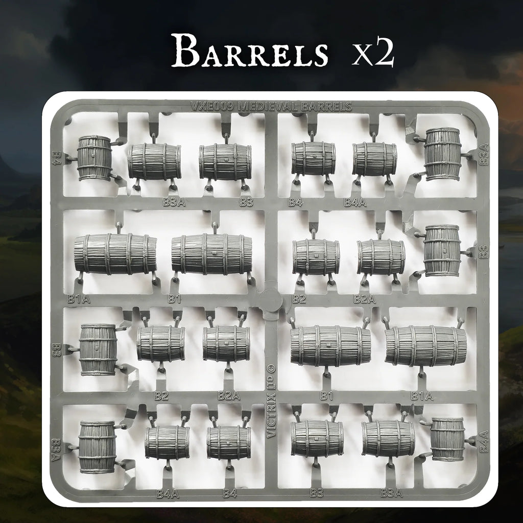 Barrels 28mm scale (Victrix)