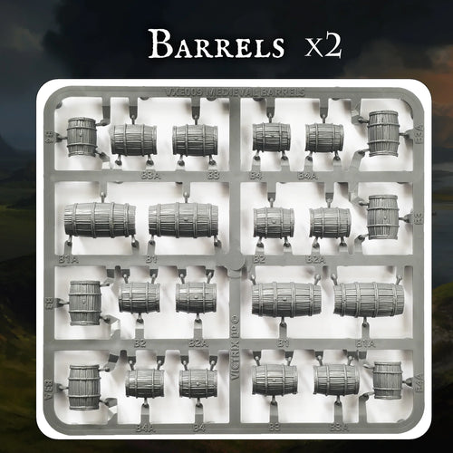 Barrels 28mm scale (Victrix)