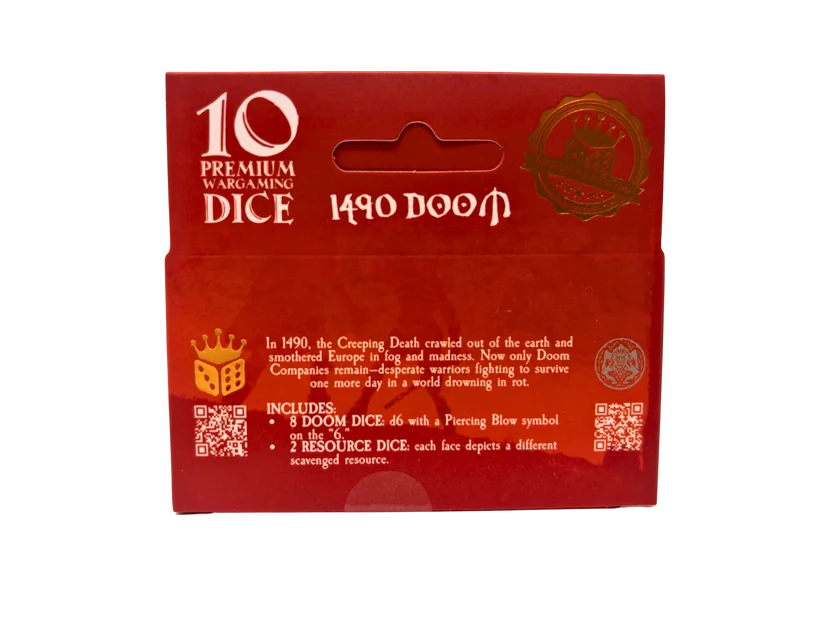 1490 Doom Dice Set | 10 Count