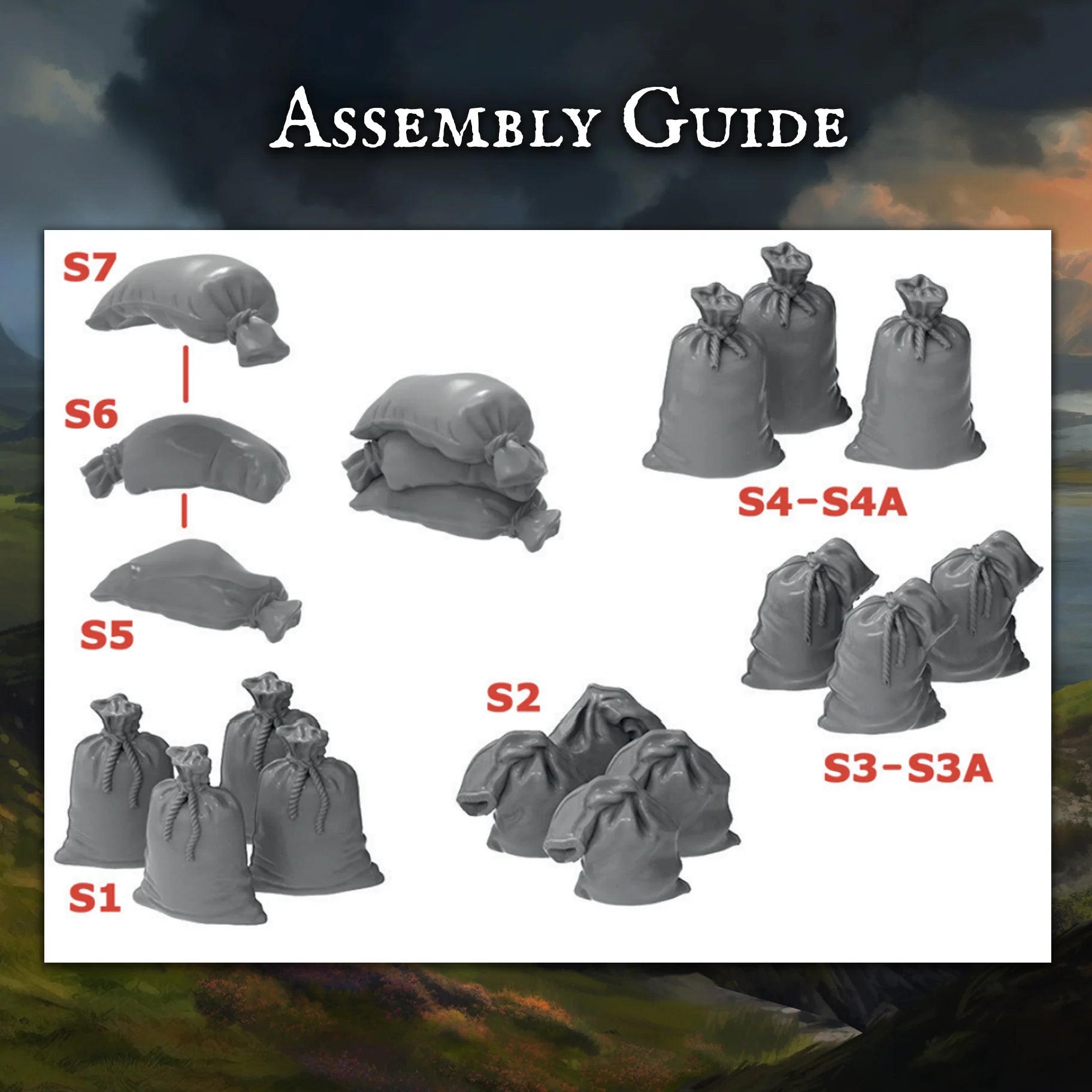 Sacks 28mm scale (Victrix)