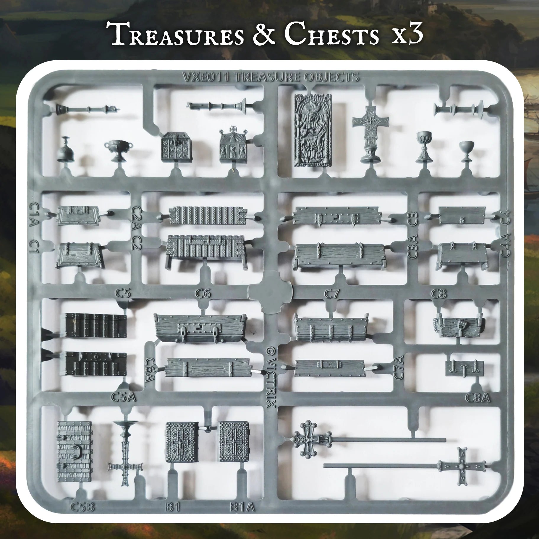 Treasures and Chests - Dark Age & Medieval Loot (Victrix)